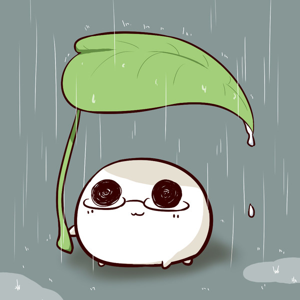 雨降りのおもち もっちり風月 さんのイラスト ニコニコ静画 イラスト