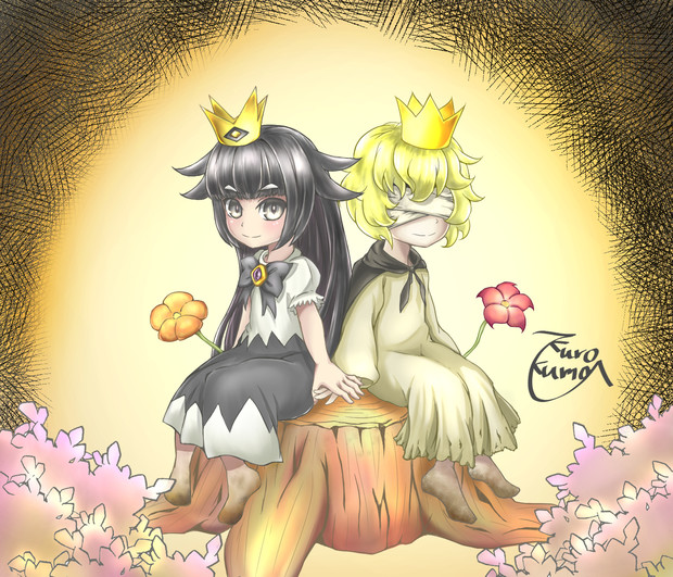 二人で進む道 Kurokuma さんのイラスト ニコニコ静画 イラスト