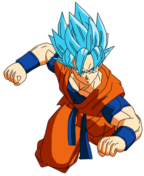 正面に飛ぶ孫悟空 Ssgss の立ち絵 Vegeta さんのイラスト ニコニコ静画 イラスト