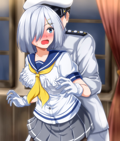 浜風 て 提督 お お尻 腰の辺りに とりっきぃ さんのイラスト ニコニコ静画 イラスト