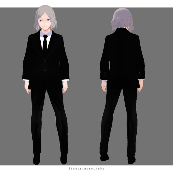 Mmdリゼロ 黒スーツの男 限定配布 イトマ さんのイラスト ニコニコ静画 イラスト