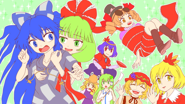 神様達が楽しそうでなによりです きで さんのイラスト ニコニコ静画 イラスト