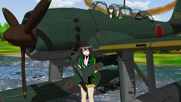 Mmd艦これ 瑞雲祭り まりりん さんのイラスト ニコニコ静画 イラスト