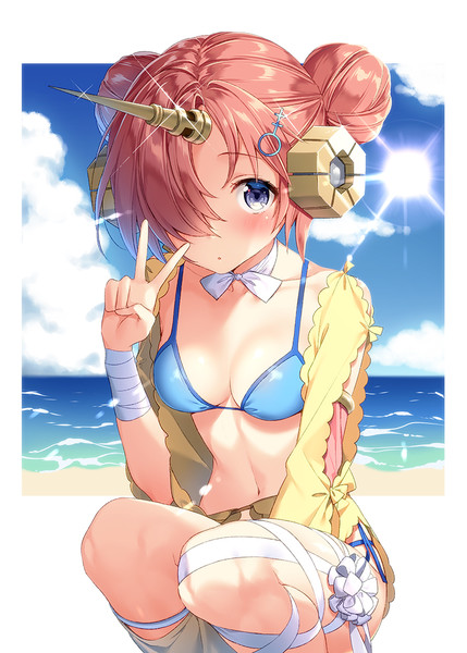 水着フランちゃん 桝石きのと さんのイラスト ニコニコ静画 イラスト