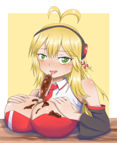 マキさんに五平餅食べてもらいました あばらフェチ さんのイラスト ニコニコ静画 イラスト