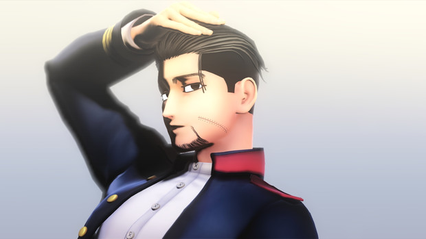 しばいぬ式尾形百之助モデル更新 しばいぬ さんのイラスト ニコニコ静画 イラスト