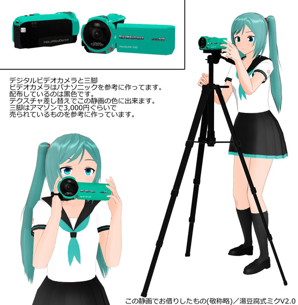Mmdカメラ Nicosub静画