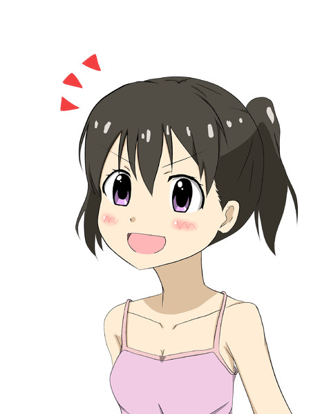 何かに気付いた倉上ひなたちゃん パーシモン さんのイラスト ニコニコ静画 イラスト