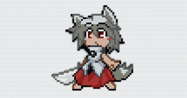 Minecraft 1 12 キャラのみ No 011 ちびもみじ 東方人形劇 十六夜 霊魔 さんのイラスト ニコニコ静画 イラスト