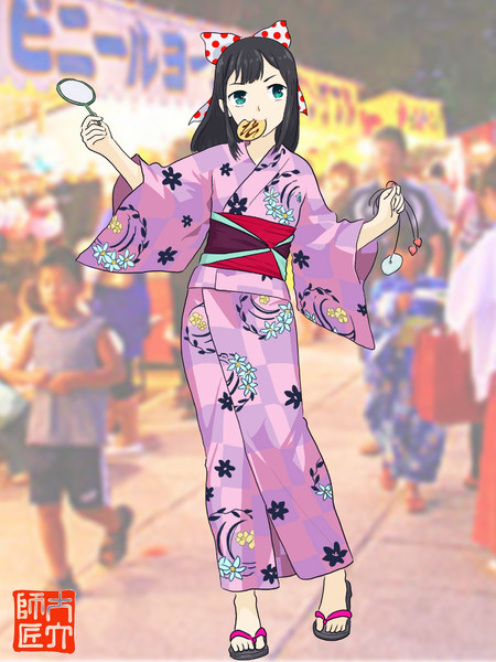 愛国少女ウヨ子ちゃん を描いてみた 18 07 05 大介師匠 さんのイラスト ニコニコ静画 イラスト