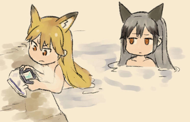 キタキツネとギンギツネ 謳歌 さんのイラスト ニコニコ静画 イラスト