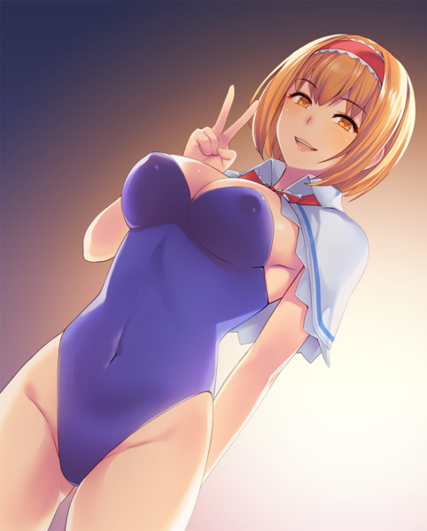 なまらクールビズのお姉さん Apng タルモ さんのイラスト ニコニコ静画 イラスト