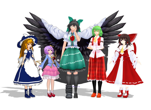 うちの動画での 色々な東方キャラの身長比較 ムウマ四季 さんのイラスト ニコニコ静画 イラスト