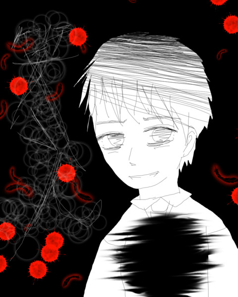 笑顔の男 ニコニコ静画 イラスト