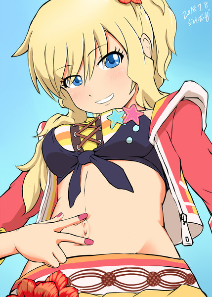 へそ見せちらり らびにだっど さんのイラスト ニコニコ静画 イラスト