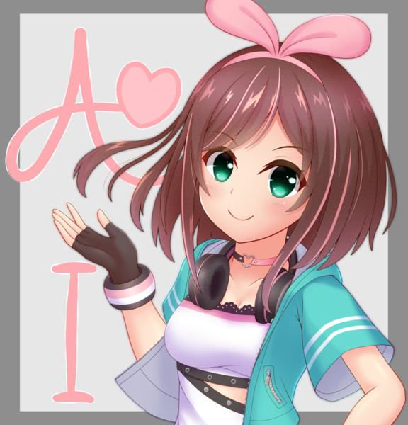 キズナアイちゃん新衣装 リリアライト さんのイラスト ニコニコ静画 イラスト