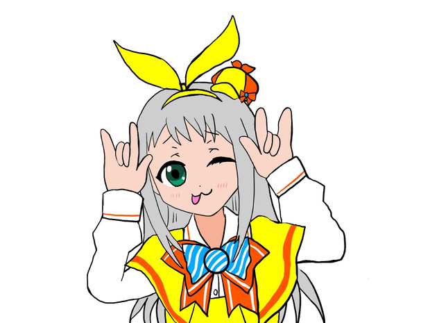 にっこにっこにー な んちゃって 笑 絵描きの冒険者katosan さんのイラスト ニコニコ静画 イラスト