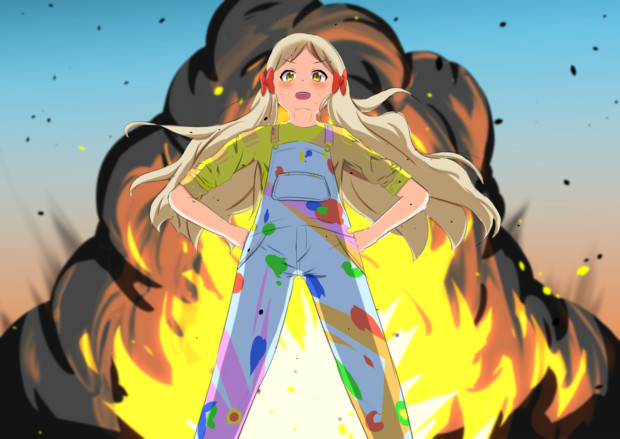 芸術は爆発だ えいめん さんのイラスト ニコニコ静画 イラスト