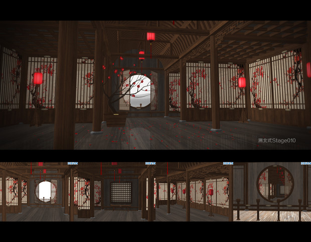 溯北式Stage010 梅室/月の窓