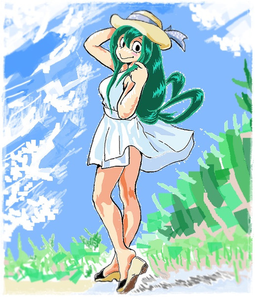 梅雨ちゃん ワンピ ケイ419 さんのイラスト ニコニコ静画 イラスト