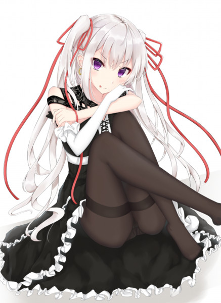 白髪ツインテ とぅ さんのイラスト ニコニコ静画 イラスト