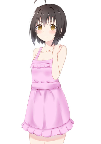 小日向美穂の裸エプロン かねかん さんのイラスト ニコニコ静画 イラスト