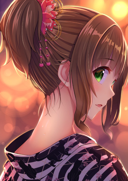 浴衣みくにゃん / 佑りん さんのイラスト - ニコニコ静画 (イラスト)
