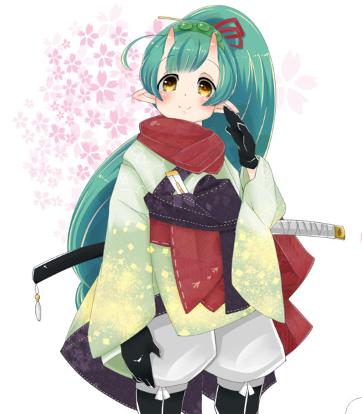 鬼のような東北ずん子立ち絵素材 抹茶さま さんのイラスト ニコニコ静画 イラスト