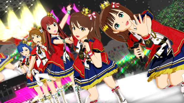 アイドルマスターミリオンライブ シアターデイズ1周年 光線 さんのイラスト ニコニコ静画 イラスト
