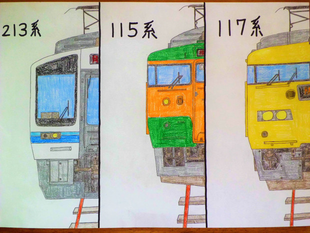 山陽本線で活躍している国鉄型近郊電車