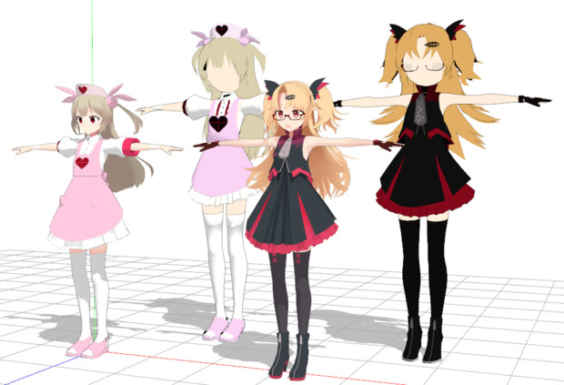 ゲストのMMDモデルが無いと聞いて