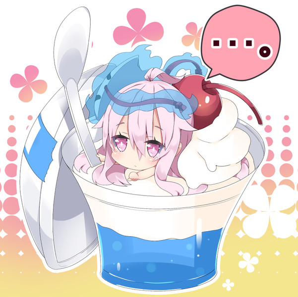 まるでブルーハワイなゼリーこころちゃん みるくぱんだ お仕事期日要相談 さんのイラスト ニコニコ静画 イラスト