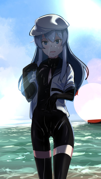 フロントジッパー水着ヴェルヌイ 同志勃つとでっかいの Vii さんのイラスト ニコニコ静画 イラスト