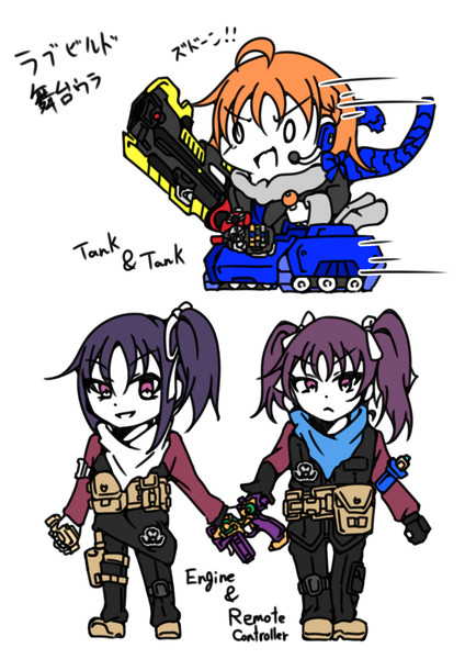 タンク タンク千歌 セイントスノーブロス シャチオオ さんのイラスト ニコニコ静画 イラスト