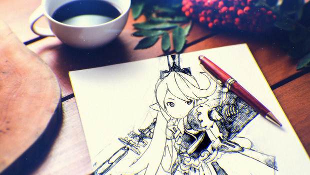 シャルロッテを描いてみたい グランブルーファンタジー ニコニコ静画 イラスト
