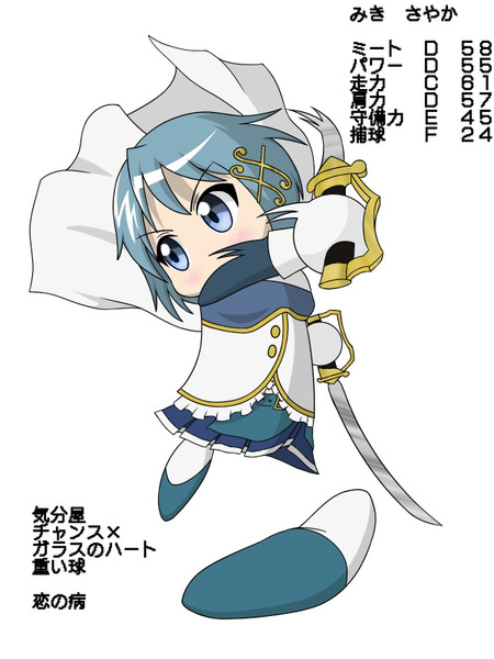 美樹さやか パワプロ風 いいちこ さんのイラスト ニコニコ静画 イラスト