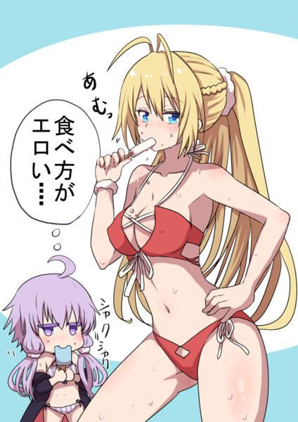 アイスを買ってきて As さんのイラスト ニコニコ静画 イラスト