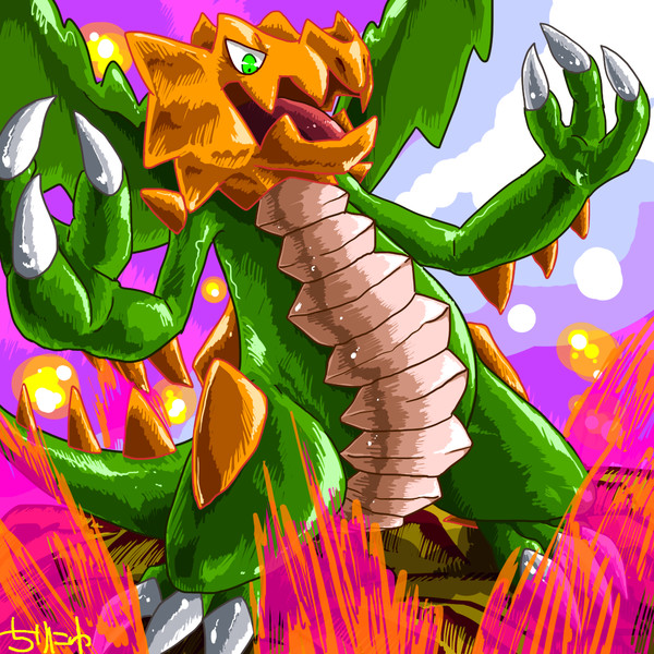 色クリムガン ちりにゅ さんのイラスト ニコニコ静画 イラスト