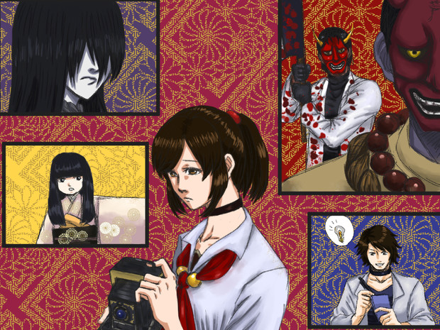 零 Zero 実況part１８ イラスト 物部毒鼓 さんのイラスト ニコニコ静画 イラスト