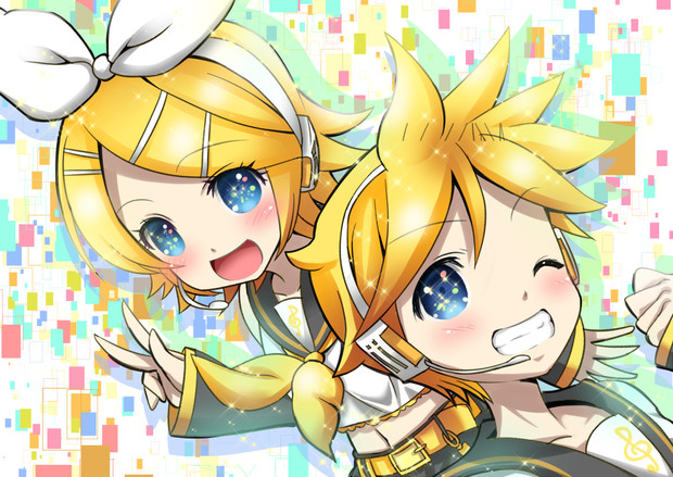 鏡音リン鏡音レンact２ 10周年 愛は無敵 さんのイラスト ニコニコ静画 イラスト