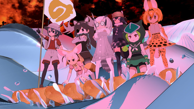 さかまくなみと ひらめくそらが カンバとなかまをうちのめす セレモニー108 さんのイラスト ニコニコ静画 イラスト