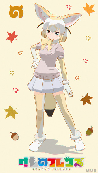 Mmd フェネック けものフレンズ ニコニコ静画 イラスト