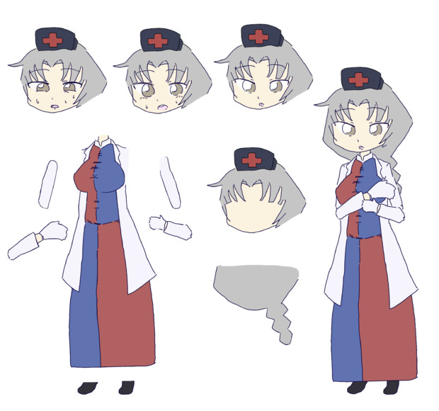 Akr姉貴 分割素材 Zip Ttsd さんのイラスト ニコニコ静画 イラスト