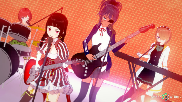 コイカツ ガールズバンド Chara Studio たぁ公 さんのイラスト ニコニコ静画 イラスト