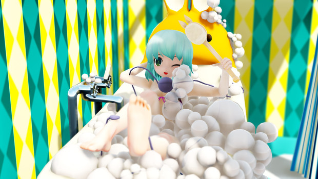 泡風呂こいしちゃん てるよm さんのイラスト ニコニコ静画 イラスト