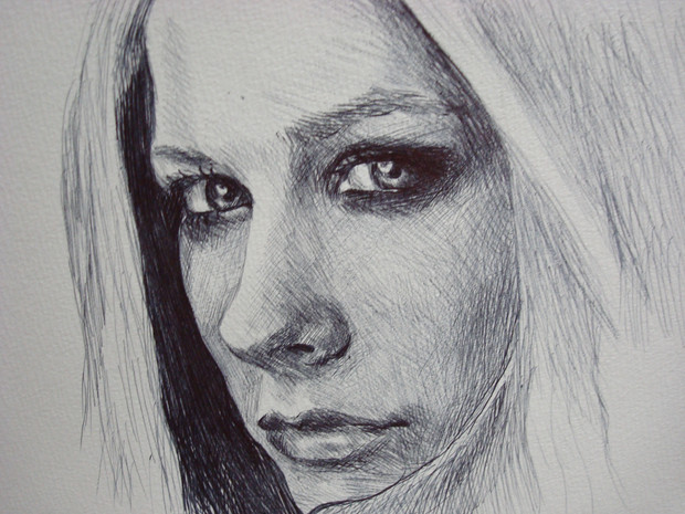 Avril Lavigne ボールペン ねるそん さんのイラスト ニコニコ静画 イラスト