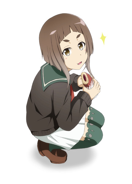 張り込みと言ったらアンパン 食べてみる 恭きゃん さんのイラスト ニコニコ静画 イラスト