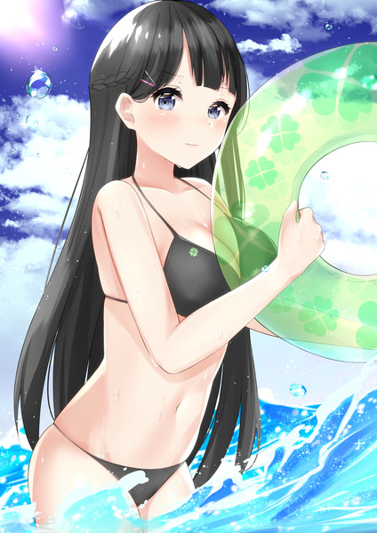 水着委員長 ナリ さんのイラスト ニコニコ静画 イラスト