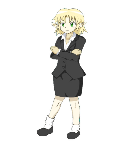 スーツを着こなし腕を組む誰 遠野の世界 さんのイラスト ニコニコ静画 イラスト
