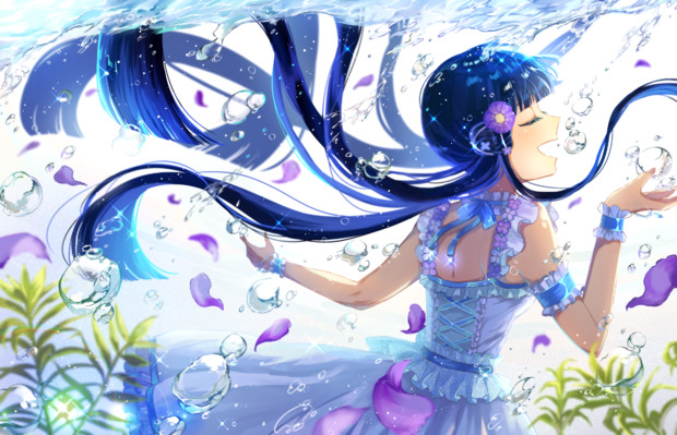 Ssr麗花ちゃんアクアリウム うさめるちゃん さんのイラスト ニコニコ静画 イラスト